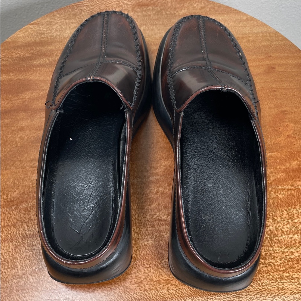 Dansko Patchwork Clogs Mules Comfort Leather Slip… - image 10